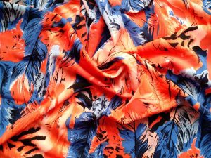 Estampado plumas